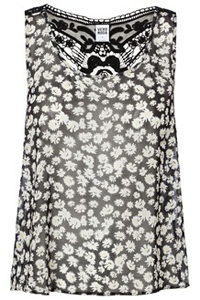 vero moda top blomster