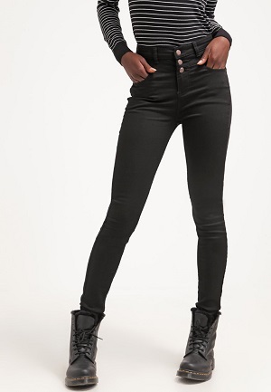 Fede jeans til kvinder i sort