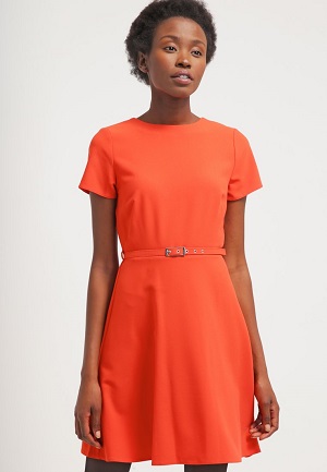 Orange Dorothy Perkins kjole